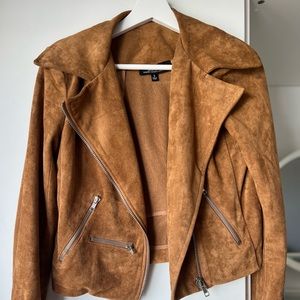Lulus Moto suede jacket